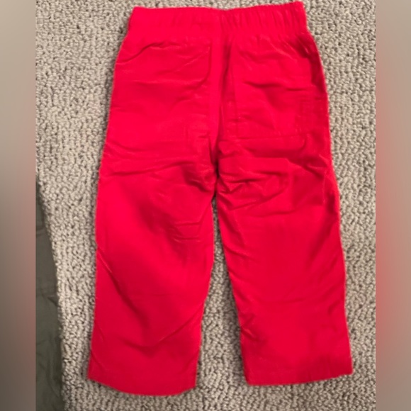 2 pairs of Gymboree 2t fleece, jersey lined pants; fall winter warm pants - Picture 3 of 8